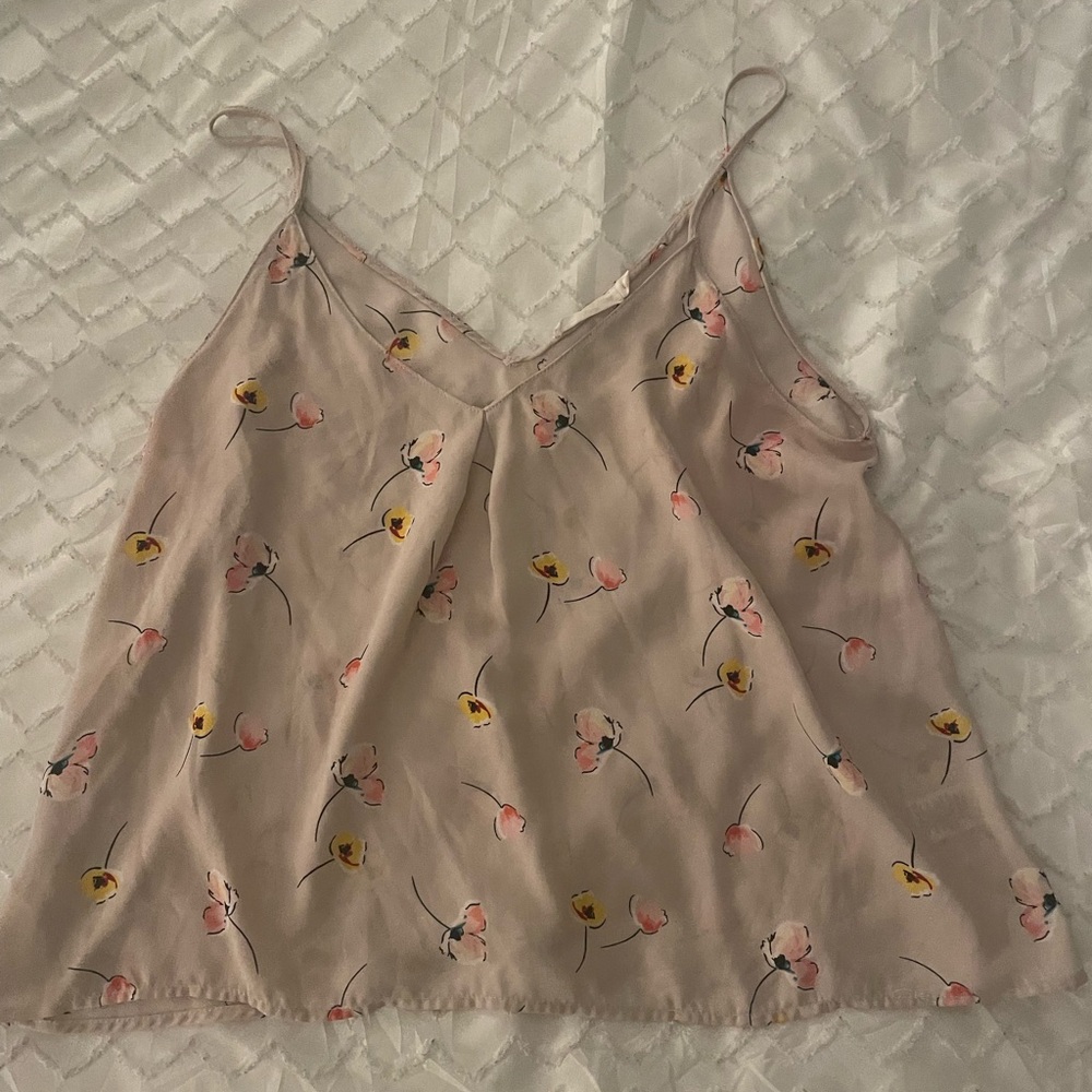 Floral Print Women's Tank